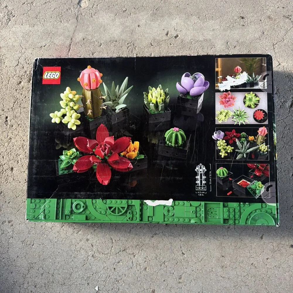 LEGO Botanical Collection: Les Succulents (10309) Brand New 771 pieces